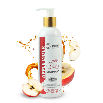 Apple Cider Shampoo For Dry and Frizzy Hair 250 ml