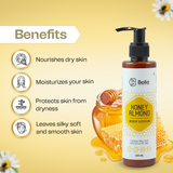 Honey & Almond Body Lotion For Dry, Normal & Oily Skin (200ml)