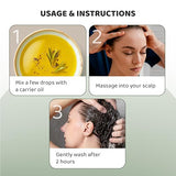 Rosemary Essential Oil For Hair Growth 20ml - Natural Hair Care | Belle Organics