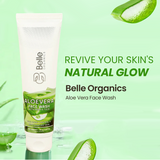 Aloe Vera Face Wash for Hydrating & Soothing Skin | Belle Organics
