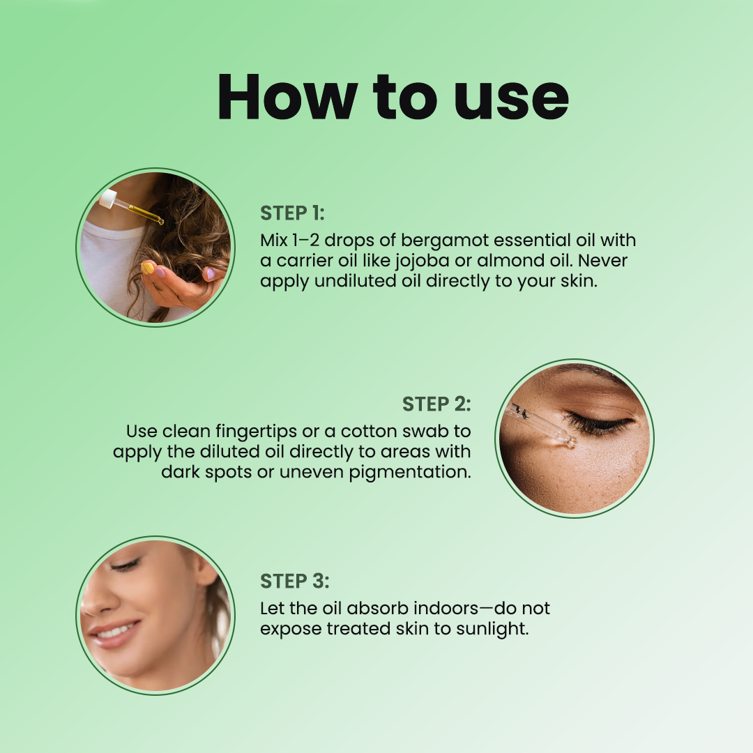 Belle Organics Bergamot Essential Oil (30 ml) – 100% Pure & Natural