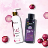 Onion Hair Oil & Shampoo Combo