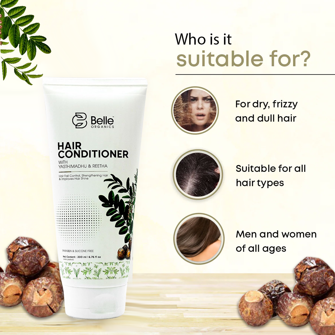 Hair Conditioner with Yasthimadhu & Reetha