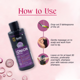 Onion Hair Oil & Shampoo Combo