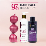 Onion Hair Oil & Shampoo Combo