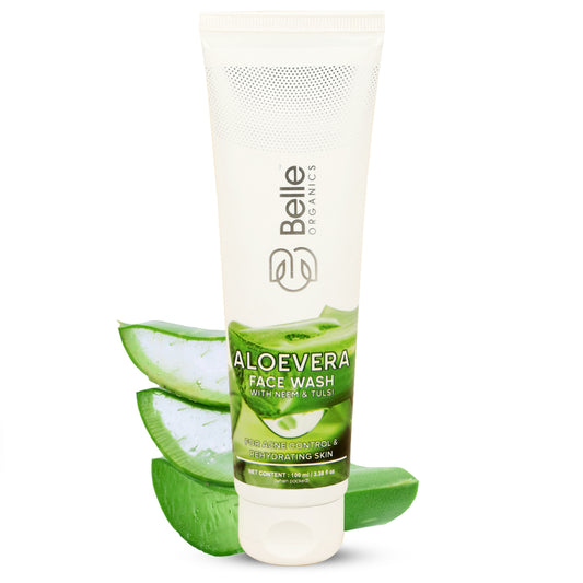 Natural Aloe Vera & Neem Tulsi Face Wash 100 ml