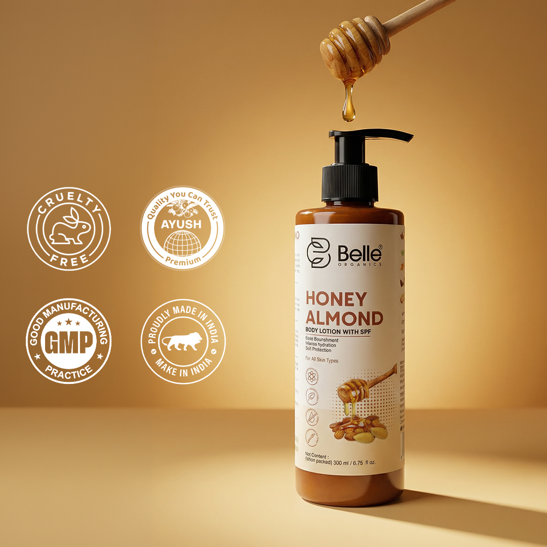 Honey Almond Body Lotion with SPF