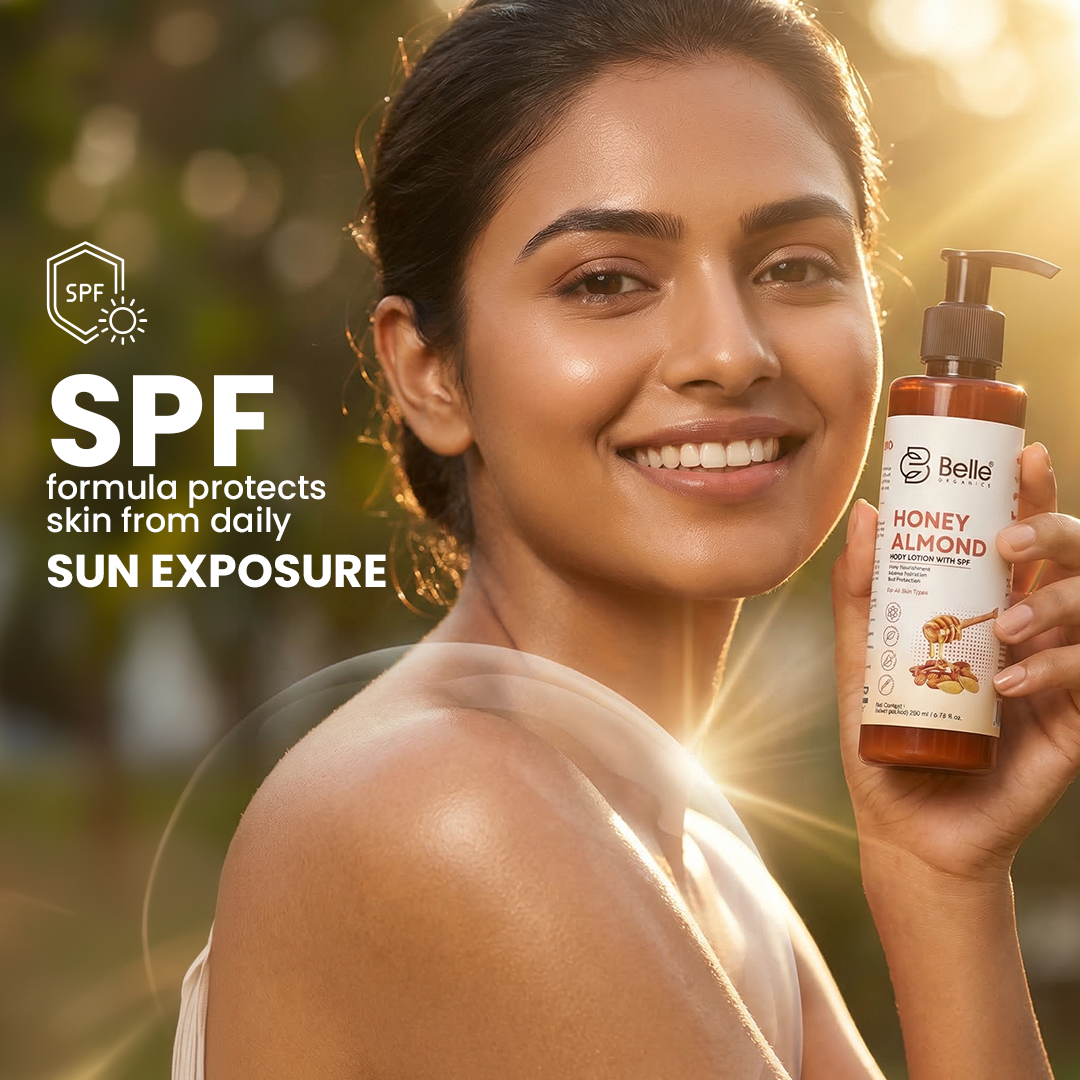 Honey Almond Body Lotion with SPF