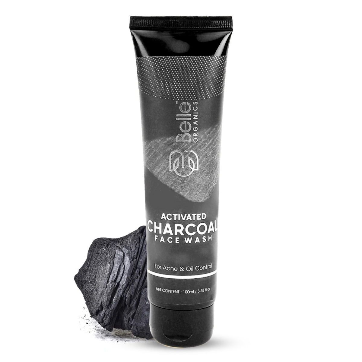 Activated Charcoal Face Wash for Men - 100 ml