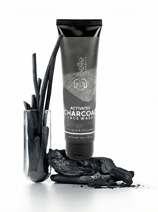 Activated Charcoal Face Wash for Men - 100 ml