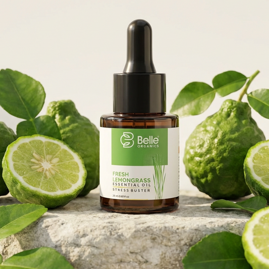 Belle Organics Bergamot Essential Oil (30 ml) – 100% Pure & Natural