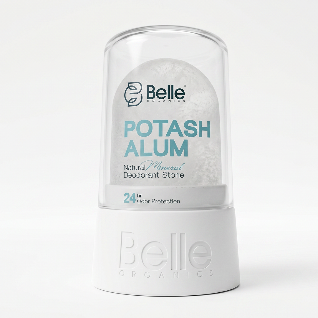 Potash Alum Roll-On | Stay Fresh 24hr Naturally | No Chemicals | Lasts 6 Months
