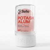 Belle Organics Crystal Guard | Watermelon Potash Alum Deodorant Stone | 24hr Odour Protection